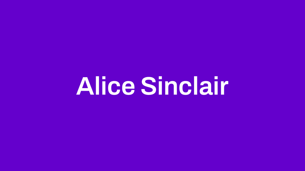 Alice Sinclair