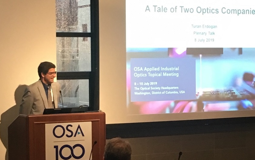 The Applied Industrial Optics Meeting: Day 1 in Summary 