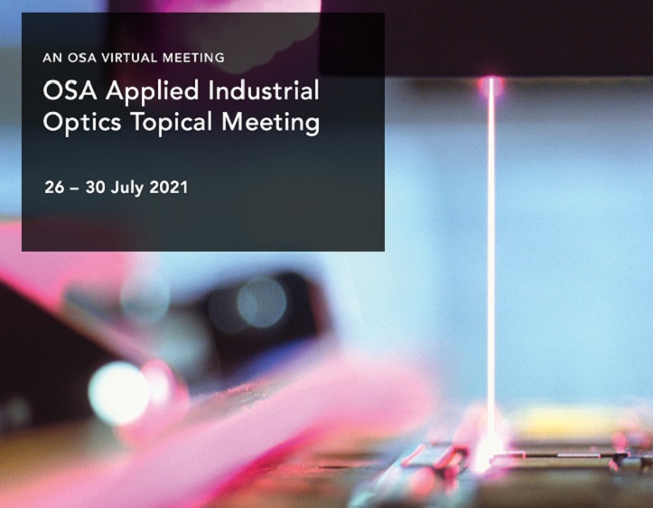 The All-Virtual 2021 OSA Applied Industrial Optics (AIO) Meeting in Review